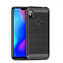 Zadný kryt iPaky Slim Carbon čierny – Xiaomi Redmi Note 6 Pro