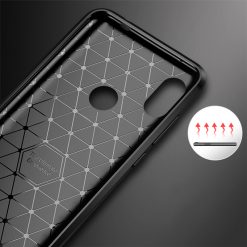 Lacné Kryty | Zadný kryt iPaky Slim Carbon čierny – Xiaomi Redmi Note 6 Pro | Lacné Kryty
