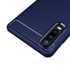 Lacné Kryty | Zadný kryt Forcell Carbon modrý – Huawei P30 | Lacné Kryty