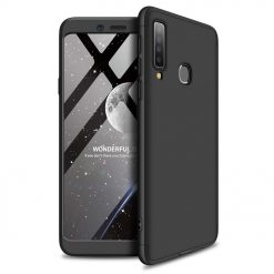 Lacné Kryty | Puzdro 360 Protection čierne – Samsung Galaxy A9 2018 | Lacné Kryty