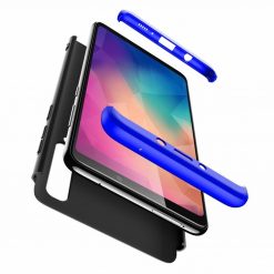 Lacné Kryty | Puzdro 360 Protection modro-čierne – Samsung Galaxy A9 2018 | Lacné Kryty