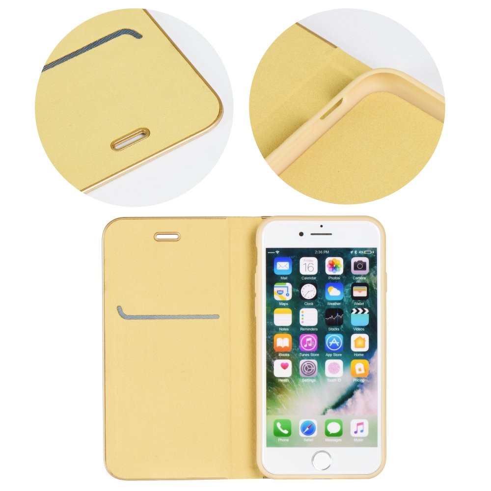 Knižkové puzdro Luna Book zlaté – Samsung Galaxy S10 Plus (S10+) | Lacné Kryty Lacné Kryty | Knižkové puzdro Luna Book zlaté – Samsung Galaxy S10 Plus (S10+) | Lacné Kryty
