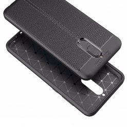 Lacné Kryty | Zadný kryt litchi pattern čierny – Huawei Mate 10 Lite | Lacné Kryty