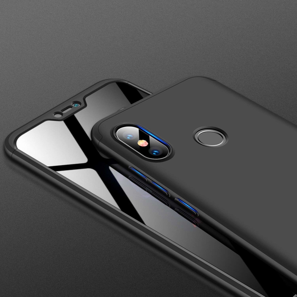 Puzdro 360 Protection čierne – Xiaomi Mi A2 Lite | Lacné Kryty Lacné Kryty | Puzdro 360 Protection čierne – Xiaomi Mi A2 Lite | Lacné Kryty