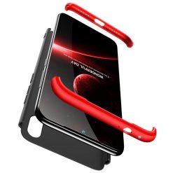 Lacné Kryty | Puzdro 360 Protection čierno-červené – Xiaomi Redmi Note 7 | Lacné Kryty