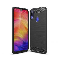 Zadný kryt Carbon čierny – Xiaomi Redmi Note 7