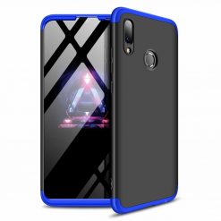 Lacné Kryty | Puzdro 360 Protection čierno-modré – Huawei P Smart 2019 / Honor 10 Lite | Lacné Kryty