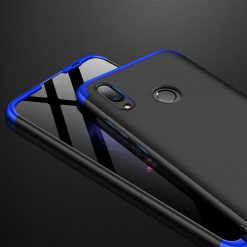 Lacné Kryty | Puzdro 360 Protection čierno-modré – Huawei P Smart 2019 / Honor 10 Lite | Lacné Kryty