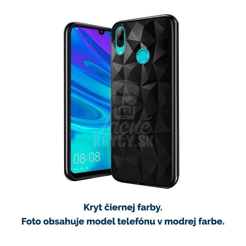 Lacné Kryty | Silikónový kryt Prism čierny – Huawei P Smart 2019 / Honor 10 Lite