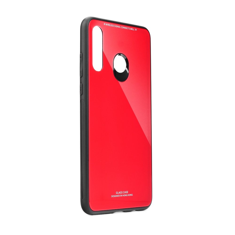 Sklenený kryt Glass Case červený – Huawei P30 Lite | Lacné Kryty Lacné Kryty | Sklenený kryt Glass Case červený – Huawei P30 Lite | Lacné Kryty