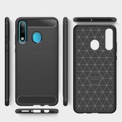 Zadný kryt Carbon modrý – Huawei P30 Lite | Lacné Kryty Lacné Kryty | Zadný kryt Carbon modrý – Huawei P30 Lite | Lacné Kryty