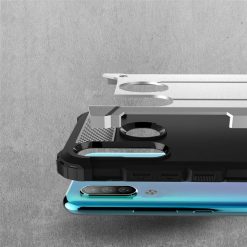 Odolný kryt Hybrid Armor strieborný – Huawei P30 Lite | Lacné Kryty Lacné Kryty | Odolný kryt Hybrid Armor strieborný – Huawei P30 Lite | Lacné Kryty