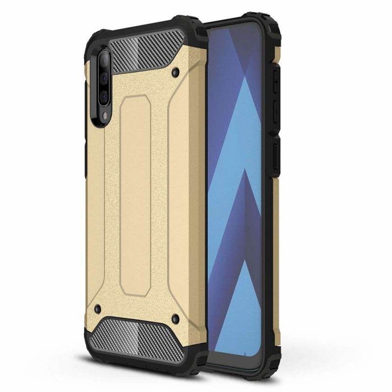 Lacné Kryty | Odolný kryt Hybrid Armor zlatý – Samsung Galaxy A50 / A30s