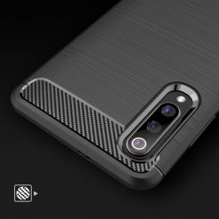 Lacné Kryty | Zadný kryt iPaky Slim Carbon čierny – Xiaomi Mi 9 | Lacné Kryty