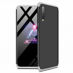 Puzdro 360 Protection čierno-strieborné – Samsung Galaxy A50