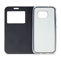 Lacné Kryty | Knižkové puzdro Smart Look čierne – Apple iPhone 7 / iPhone 8 / iPhone SE 2020 / iPhone SE 2022 | Lacné Kryty