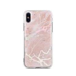 Zadný kryt s potlačou Marble ružový – iPhone 7 / 8