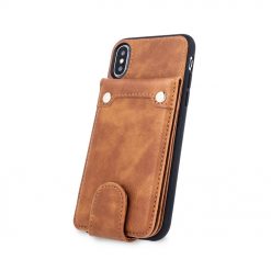 Peňaženkové puzdro Pocket Case hnedé – iPhone 7 / 8