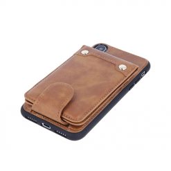 Peňaženkové puzdro Pocket Case hnedé – Apple iPhone 7 / iPhone 8 / iPhone SE 2020 / iPhone SE 2022 | Lacné Kryty Lacné Kryty | Peňaženkové puzdro Pocket Case hnedé – Apple iPhone 7 / iPhone 8 / iPhone SE 2020 / iPhone SE 2022 | Lacné Kryty