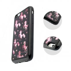 Lacné Kryty | Zadný kryt Liquid Unicorns čierno-ružový – Apple iPhone 7 / iPhone 8 / iPhone SE 2020 / iPhone SE 2022 | Lacné Kryty