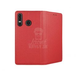 Lacné Kryty | Knižkové puzdro Smart Case Book červené – Huawei P30 Lite | Lacné Kryty