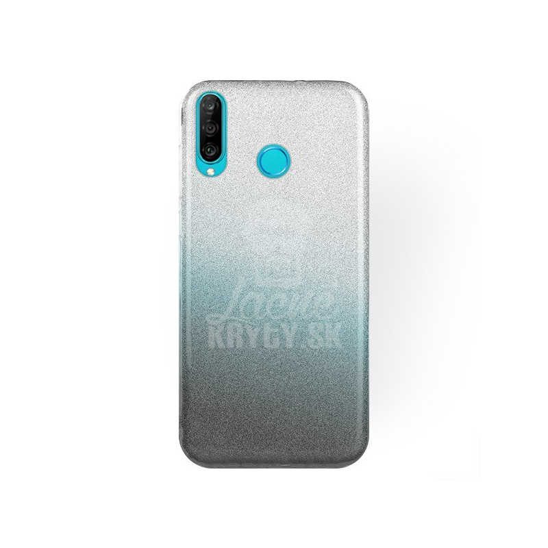 Lacné Kryty | Ligotavý Kryt Forcell Shining transparentno-zelený – Huawei P30 Lite