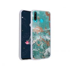 Lacné Kryty | Zadný kryt s potlačou Marble zelený – Huawei P30 Lite | Lacné Kryty