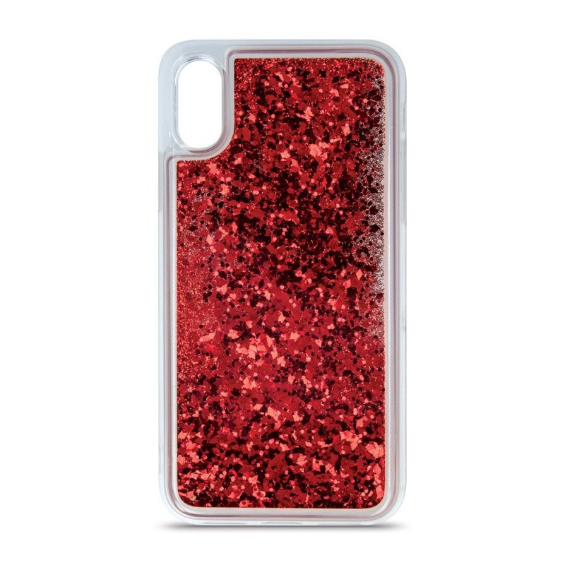 Lacné Kryty | Zadný kryt Liquid Sparkle červený – Huawei P30 Lite