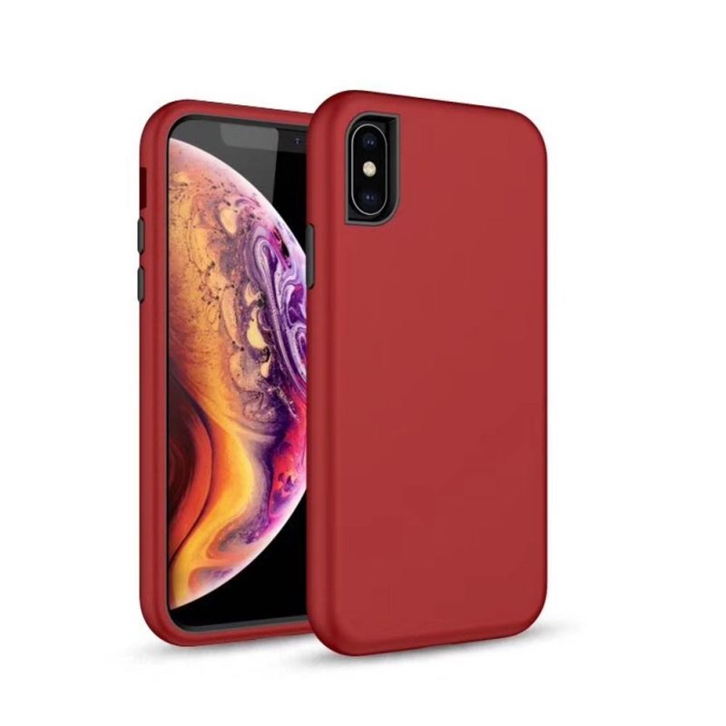 Lacné Kryty | Odolný kryt Defender case červený – Huawei P30 Lite