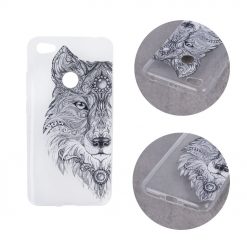 Zadný kryt Trendy s potlačou Vlk transparentný – Huawei P30 Lite | Lacné Kryty Lacné Kryty | Zadný kryt Trendy s potlačou Vlk transparentný – Huawei P30 Lite | Lacné Kryty