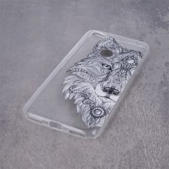 Zadný kryt Trendy s potlačou Vlk transparentný – Huawei P30 Lite | Lacné Kryty Lacné Kryty | Zadný kryt Trendy s potlačou Vlk transparentný – Huawei P30 Lite | Lacné Kryty