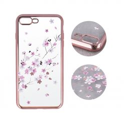 Lacné Kryty | Zadný kryt Flower case ružovo-zlatý – Apple iPhone 7 / iPhone 8 / iPhone SE 2020 / iPhone SE 2022 | Lacné Kryty