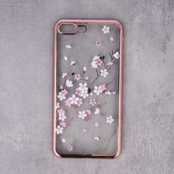 Lacné Kryty | Zadný kryt Flower case ružovo-zlatý – Apple iPhone 7 / iPhone 8 / iPhone SE 2020 / iPhone SE 2022 | Lacné Kryty