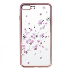 Lacné Kryty | Zadný Kryt Flower Case Ružovo-Zlatý – Huawei P Smart 2019 / Honor 10 Lite | Lacné Kryty