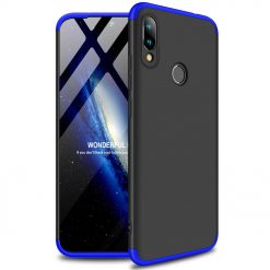 Puzdro 360 Protection čierno-modré – Xiaomi Redmi Note 7