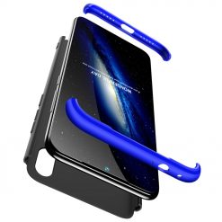 Lacné Kryty | Puzdro 360 Protection čierno-modré – Xiaomi Redmi Note 7 | Lacné Kryty