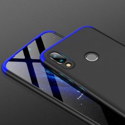 Lacné Kryty | Puzdro 360 Protection čierno-modré – Xiaomi Redmi Note 7 | Lacné Kryty