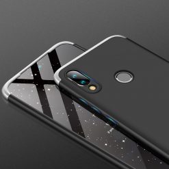 Lacné Kryty | Puzdro 360 Protection čierno-strieborné – Xiaomi Redmi Note 7 | Lacné Kryty