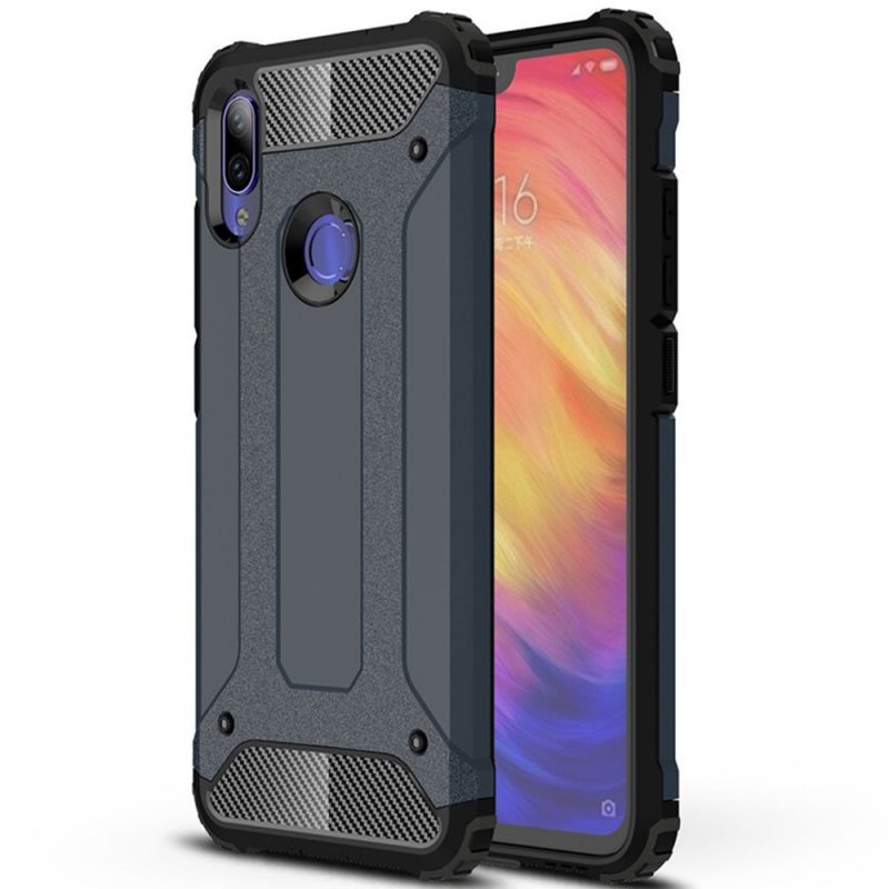 Lacné Kryty | Odolný kryt Hybrid Armor modrý – Xiaomi Redmi Note 7