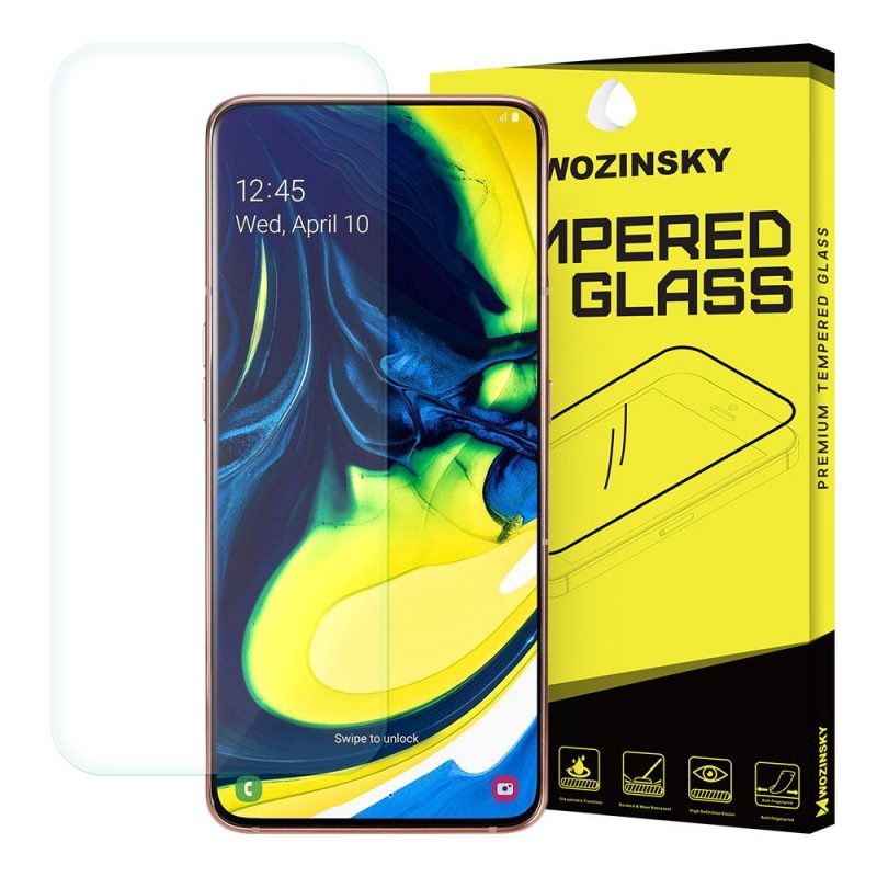 Tvrdené sklo 9H Wozinsky – Samsung Galaxy A80
