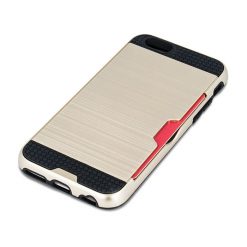Odolné puzdro Defender Card zlaté – iPhone 6 / 6S | Lacné Kryty Lacné Kryty | Odolné puzdro Defender Card zlaté – iPhone 6 / 6S | Lacné Kryty