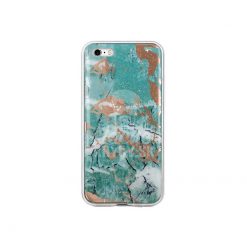 Lacné Kryty | Zadný kryt s potlačou Marble zelený – iPhone 6 / 6S | Lacné Kryty