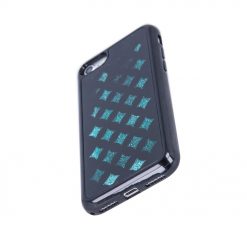 Lacné Kryty | Zadný kryt Liquid Geometric čierno-zelený – iPhone 6 / 6S | Lacné Kryty
