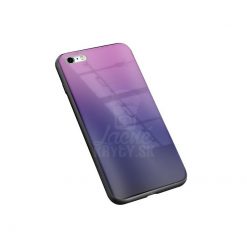 Lacné Kryty | Sklenený kryt Aurora glass ružovo-čierny – iPhone 6 / 6S | Lacné Kryty