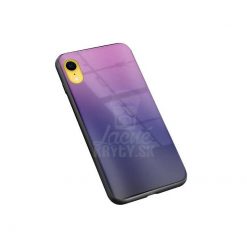 Lacné Kryty | Sklenený kryt Aurora glass ružovo-čierny – iPhone Xr | Lacné Kryty