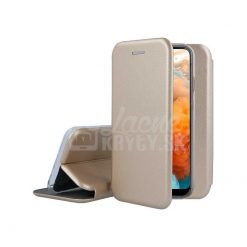 Lacné Kryty | Peňaženkové puzdro Elegance zlaté – Huawei Y6 2019 | Lacné Kryty