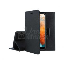 Lacné Kryty | Peňaženkové puzdro Fancy Book čierne – Huawei Y6 2019 | Lacné Kryty