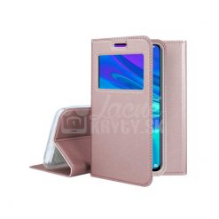 Lacné Kryty | Knižkové puzdro Smart Look ružové – Huawei Y6 2019 | Lacné Kryty