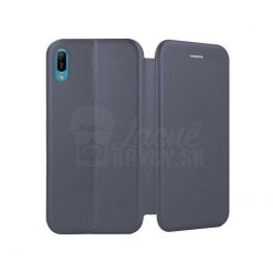 Lacné Kryty | Peňaženkové puzdro Viva sivé – Huawei Y6 2019 | Lacné Kryty