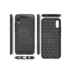 Lacné Kryty | Zadný kryt Carbon čierny – Huawei Y6 2019 | Lacné Kryty